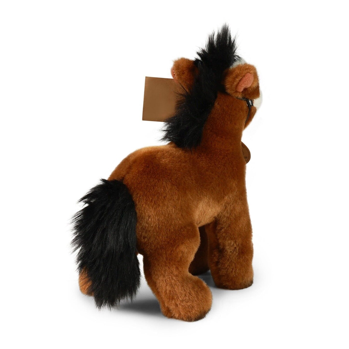 Pferd braun stehend 20 cm Kuscheltier Plüschtier Stofftier Nachhaltig