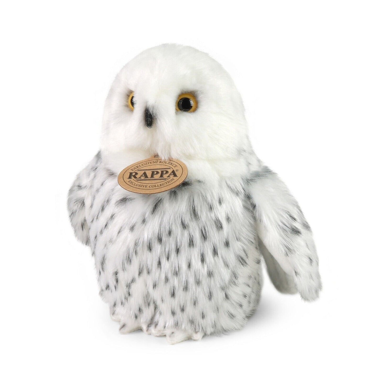 Schneeeule 18 cm Kuscheltier Plüschtier Stofftier Nachhaltig Eule