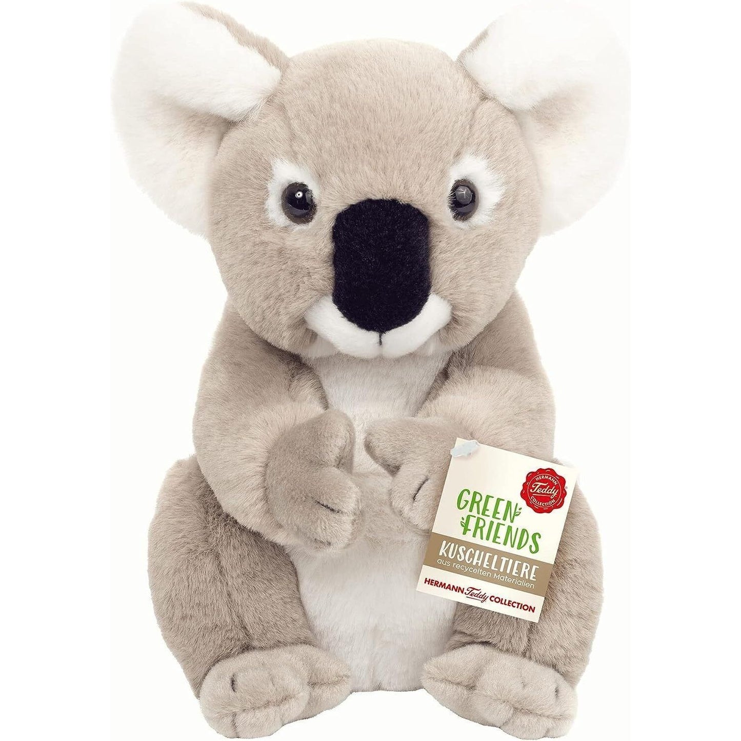 Teddy Hermann Koala sitzend 21 cm 91428 Nachhaltiges Kuscheltier Plüschtier