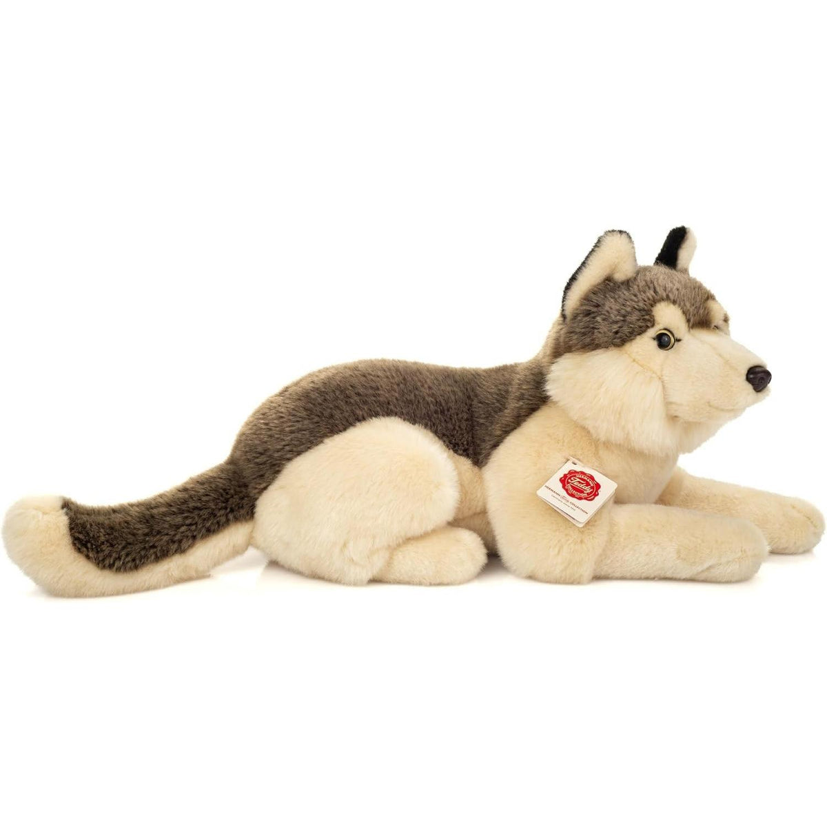 Teddy Hermann Wolf liegend 40 cm 90855 Kuscheltier Stofftier Plüschtier-Teddy Cool Shop-Teddy Cool Shop