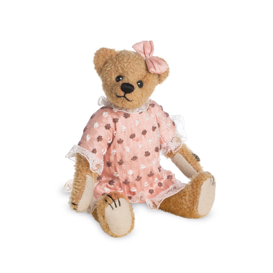 Teddy Hermann Miniatur Teddybär Evelyn 16 cm 150862-Teddy-Hermann GmbH-Teddy Cool Shop