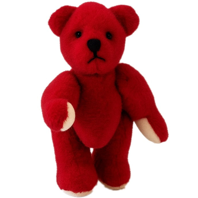 Teddy Hermann Miniatur Teddy dunkelrot 5,5 cm 154563-Teddy-Hermann GmbH-Teddy Cool Shop