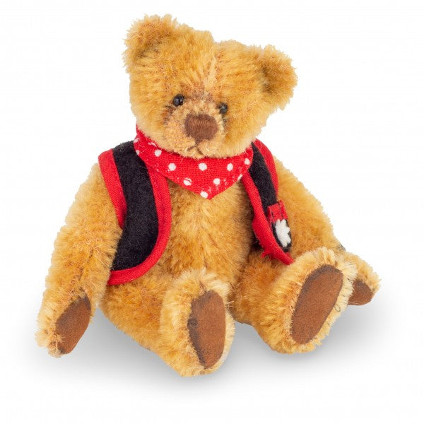 Teddy Hermann Miniatur Teddybär Fritz 10 cm 154686-Teddy-Hermann GmbH-Teddy Cool Shop
