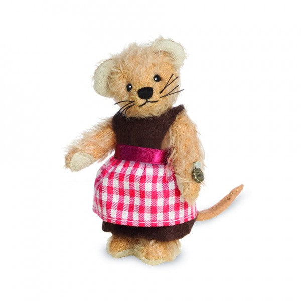 Teddy Hermann Miniatur Mäusemädchen 10 cm 154907-Teddy-Hermann GmbH-Teddy Cool Shop