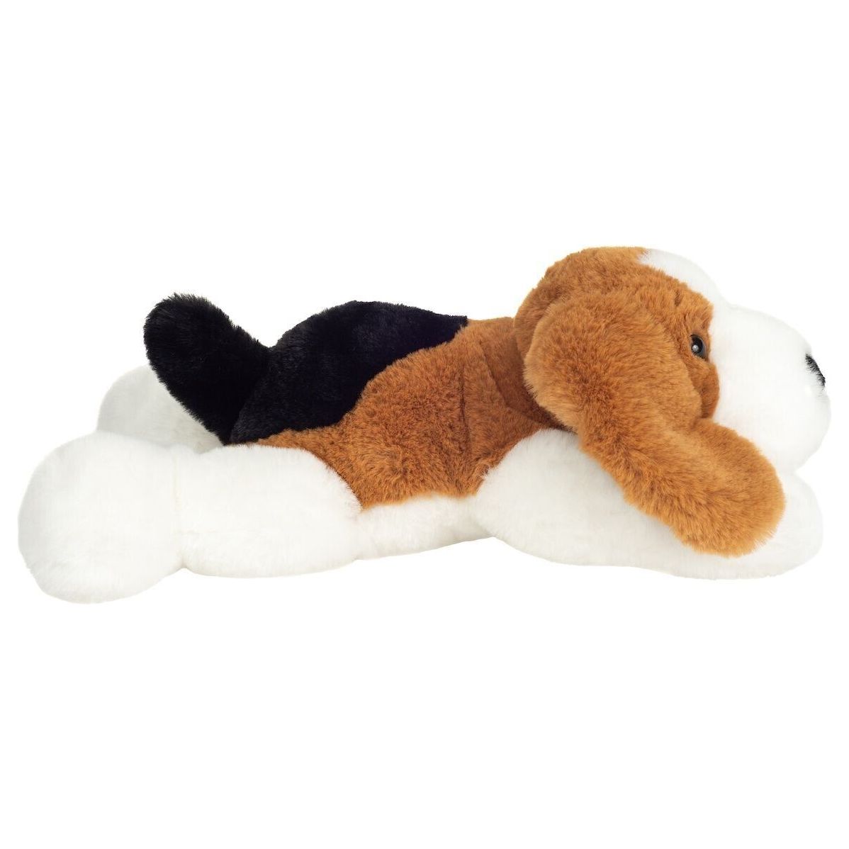 Teddy Hermann Schlenkerhund dreifarbig 28 cm 91984 Kuscheltier Plüschtier