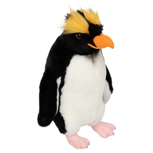 Teopet Goldschopfpinguin Pinguin stehend 33 cm Kuscheltier Plüschtier Stofftier