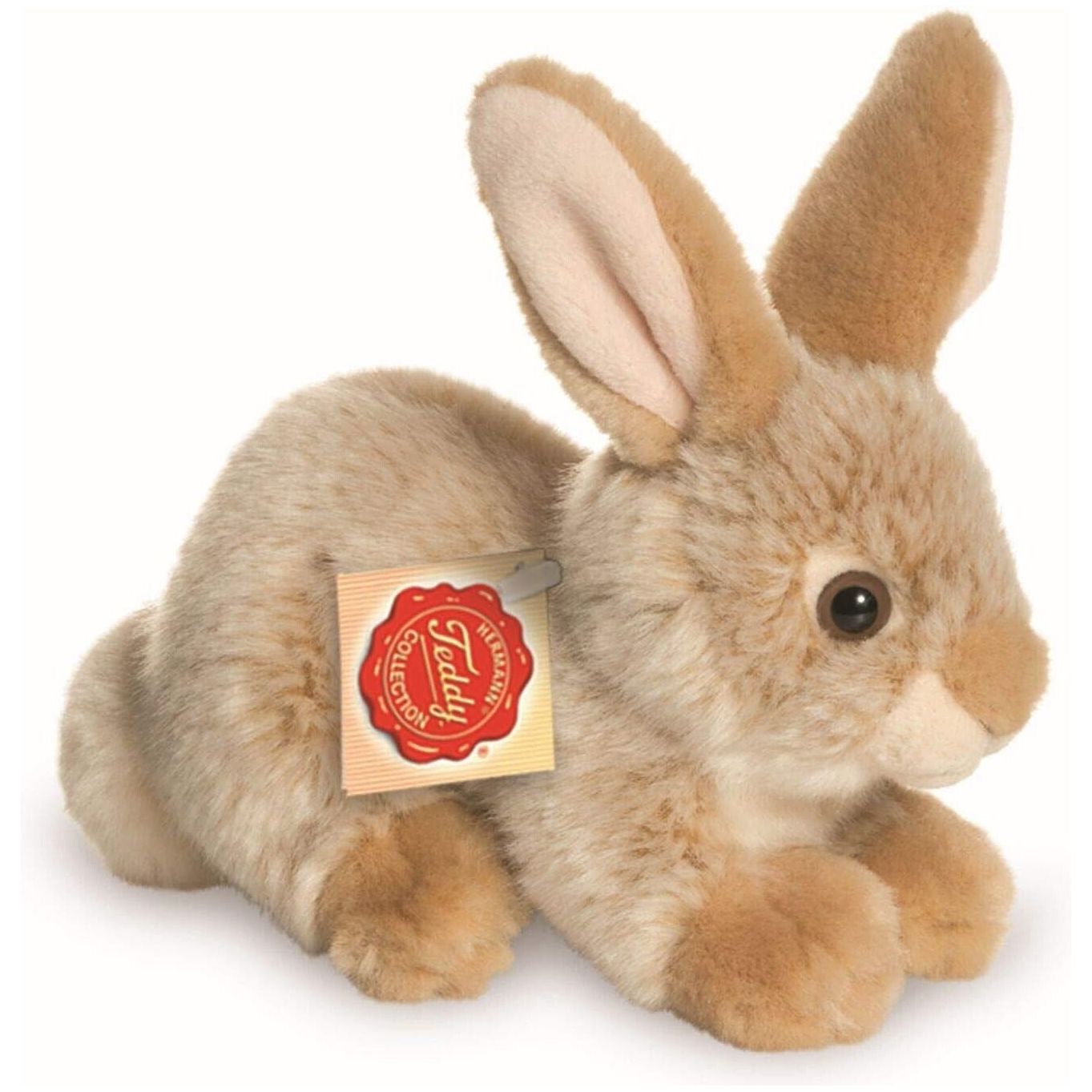 Teddy Hermann Hase sitzend beige 18 cm 93702 Kuscheltier Plüschtier