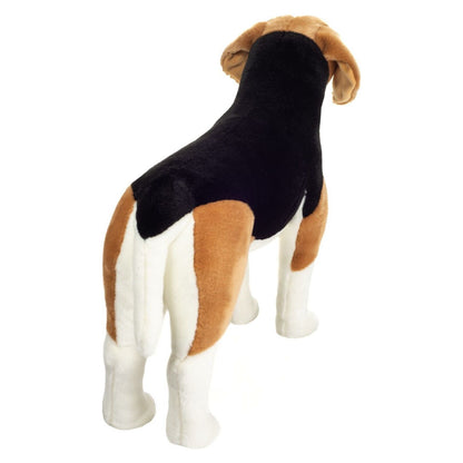 Teddy Hermann großer Beagle stehend 60 cm 91989 Kuscheltier Plüschtier