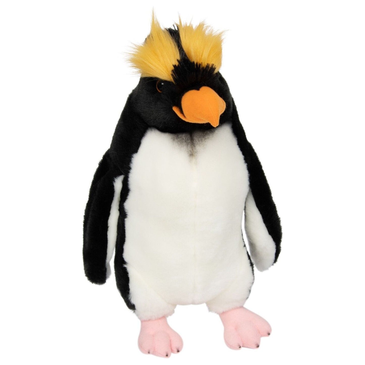 Teopet Goldschopfpinguin Pinguin stehend 33 cm Kuscheltier Plüschtier Stofftier