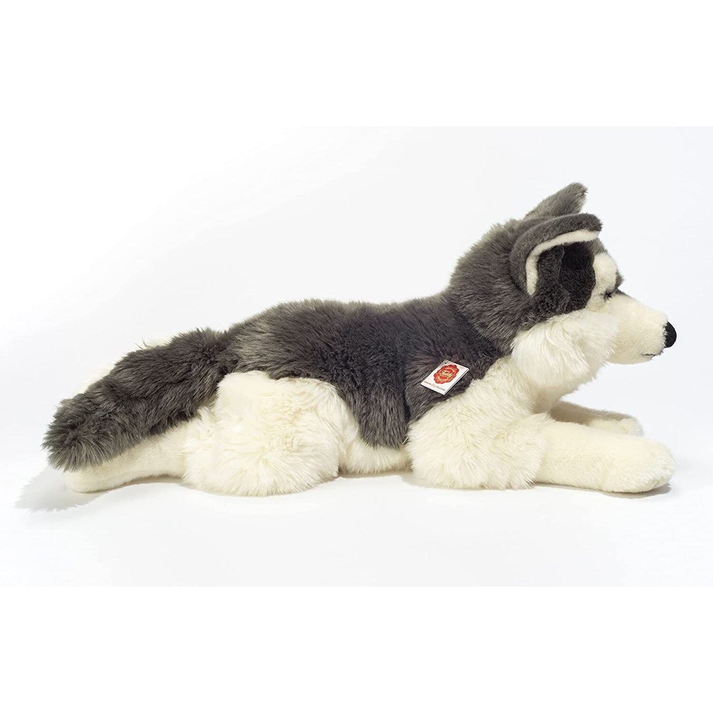 Teddy Hermann Husky liegend 60 cm 92782 Kuscheltier Plüschtier