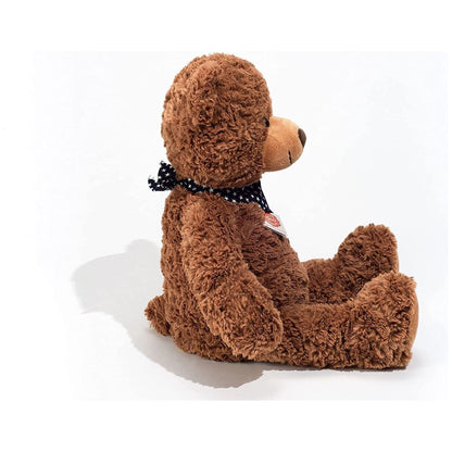 Teddy Hermann Teddybär braun mit Halstuch 48 cm 91363 Kuscheltier Plüschtier