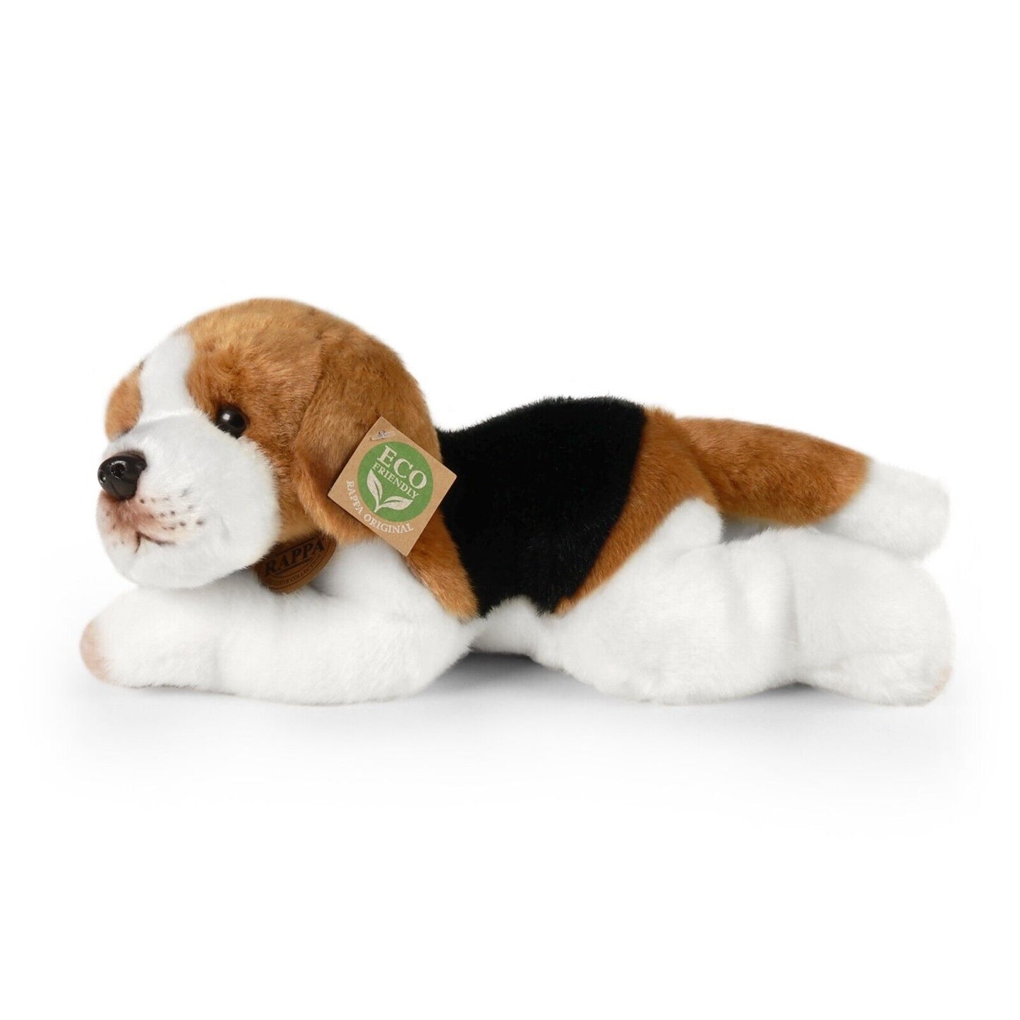 Beagle liegend 30 cm Kuscheltier Plüschtier Stofftier Nachhaltig