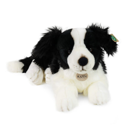 Border Collie liegend 45 cm Kuscheltier Plüschtier Stofftier Nachhaltig