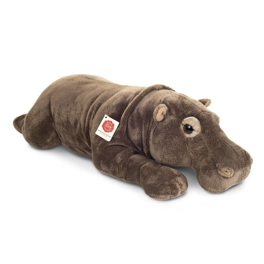 Teddy Hermann Nilpferd liegend 48 cm 90596 Kuscheltier Plüschtier Stofftier