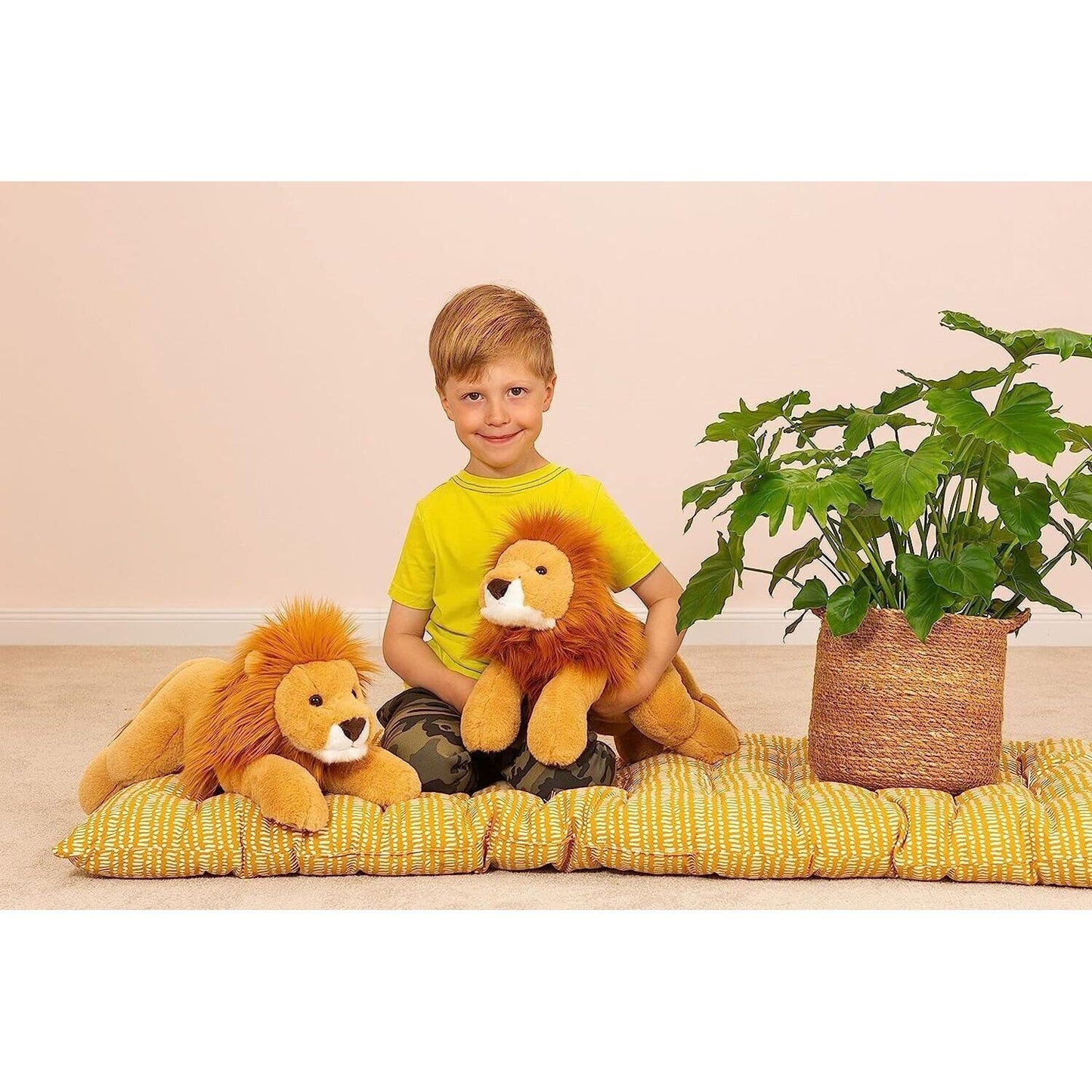 Teddy Hermann Löwe liegend 45 cm 90478 Kuscheltier Plüschtier