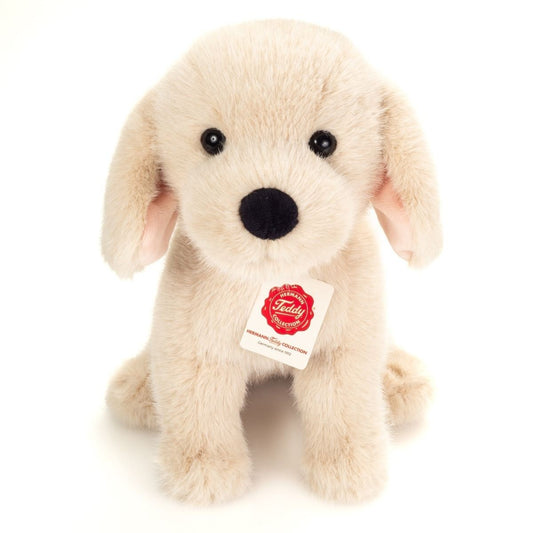 Teddy Hermann Hundewelpe Barry beige 26 cm 91902 Kuscheltier Plüschtier