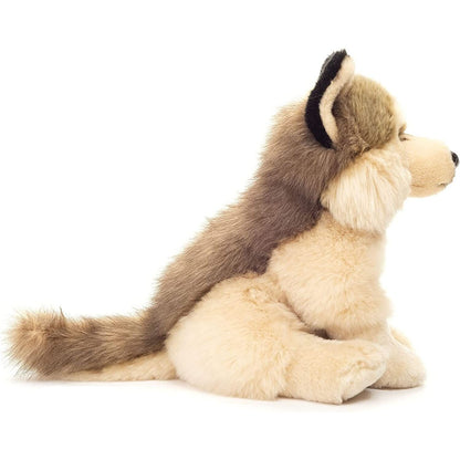 Teddy Hermann Wolf sitzend 29 cm 92738 Kuscheltier Plüschtier