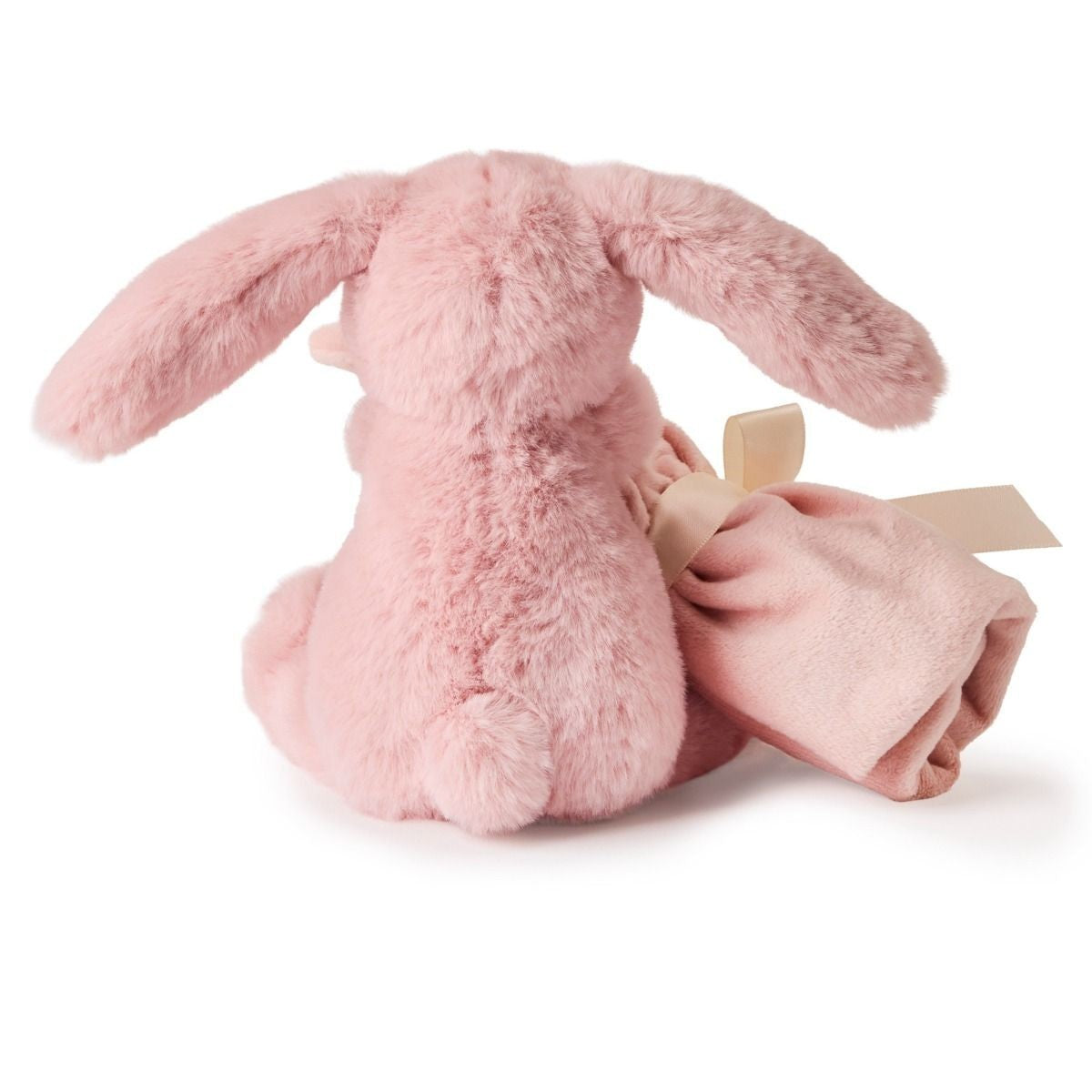 Teddy Hermann Hund rosa mit Schnuffeltuch 15 cm 94002 Kuscheltier Plüschtier
