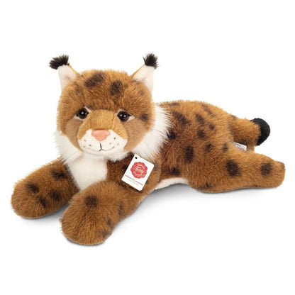 Teddy Hermann Luchs liegend 38 cm 90486 Kuscheltier Plüschtier Stofftier