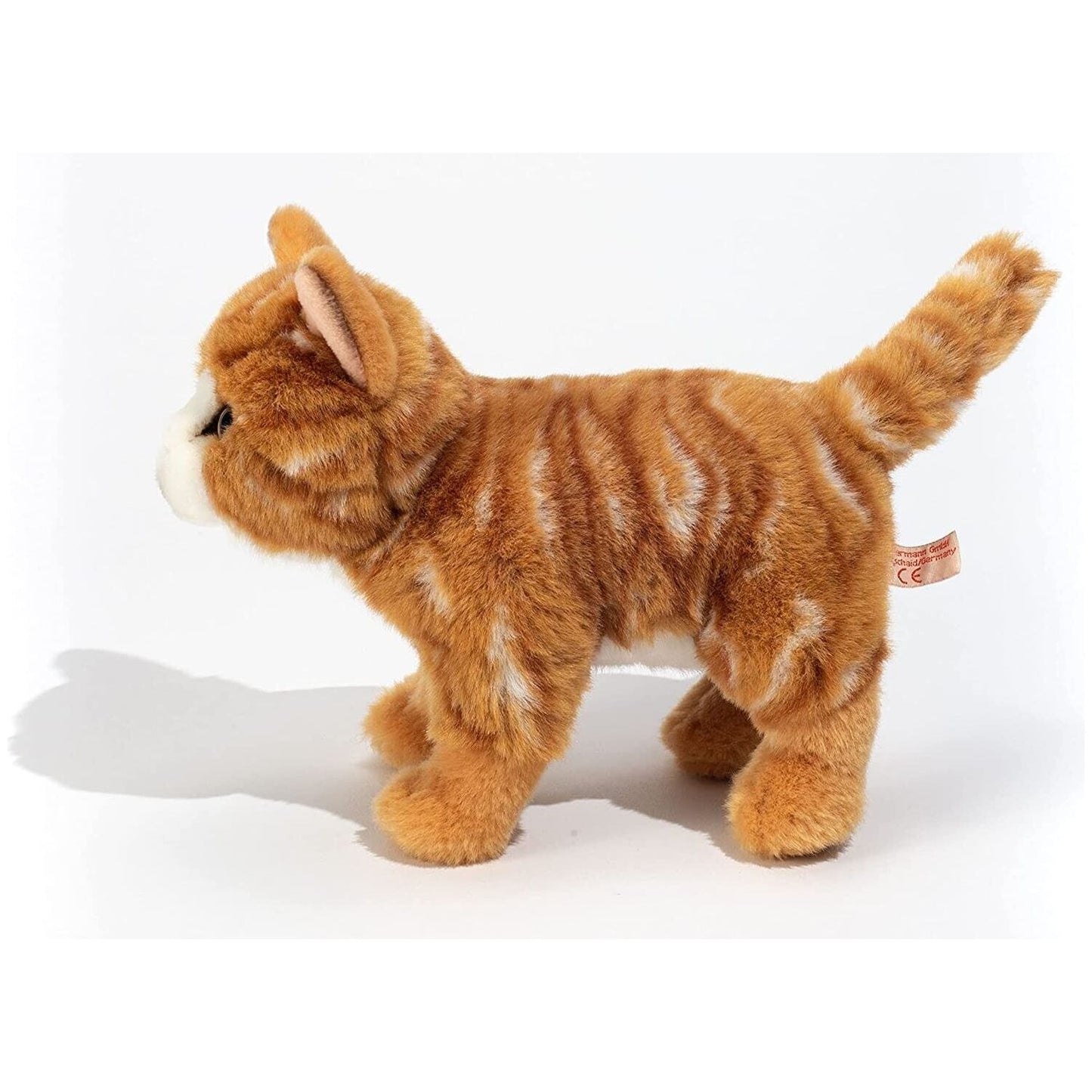 Teddy Hermann Katze rot getigert 20 cm 90682 Kuscheltier Plüschtier