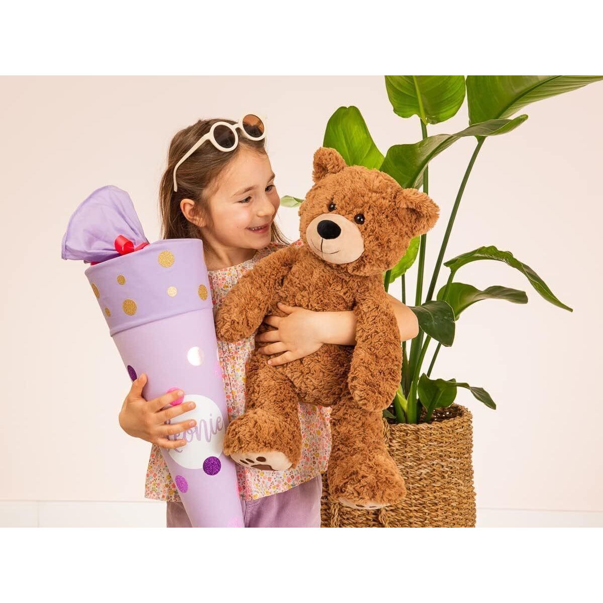 Teddy Hermann Teddy braun mit Tatzen 55 cm 91320 Kuscheltier Plüschtier