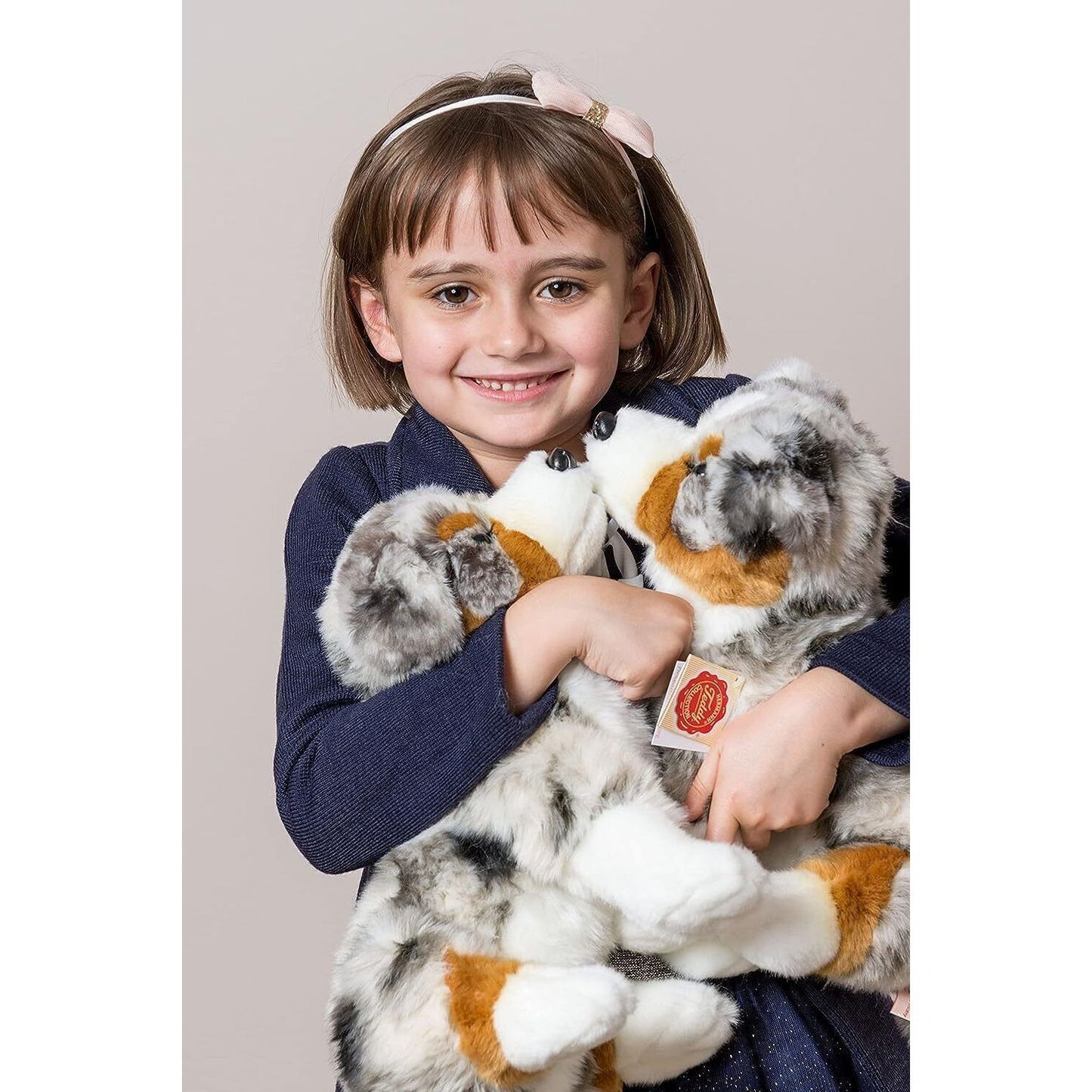 Teddy Hermann Australian Shepherd sitzend 30 cm 91933 Kuscheltier Plüschtier