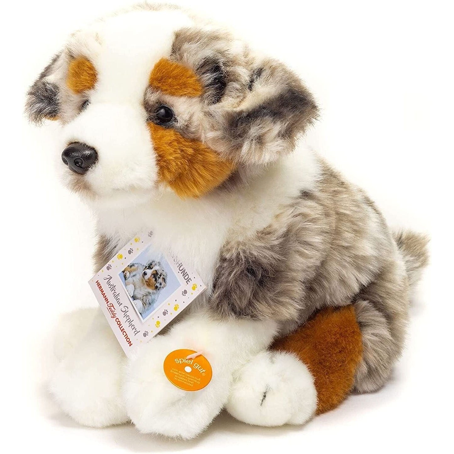 Teddy Hermann Australian Shepherd Welpe 22 cm 91935 Kuscheltier Plüschtier