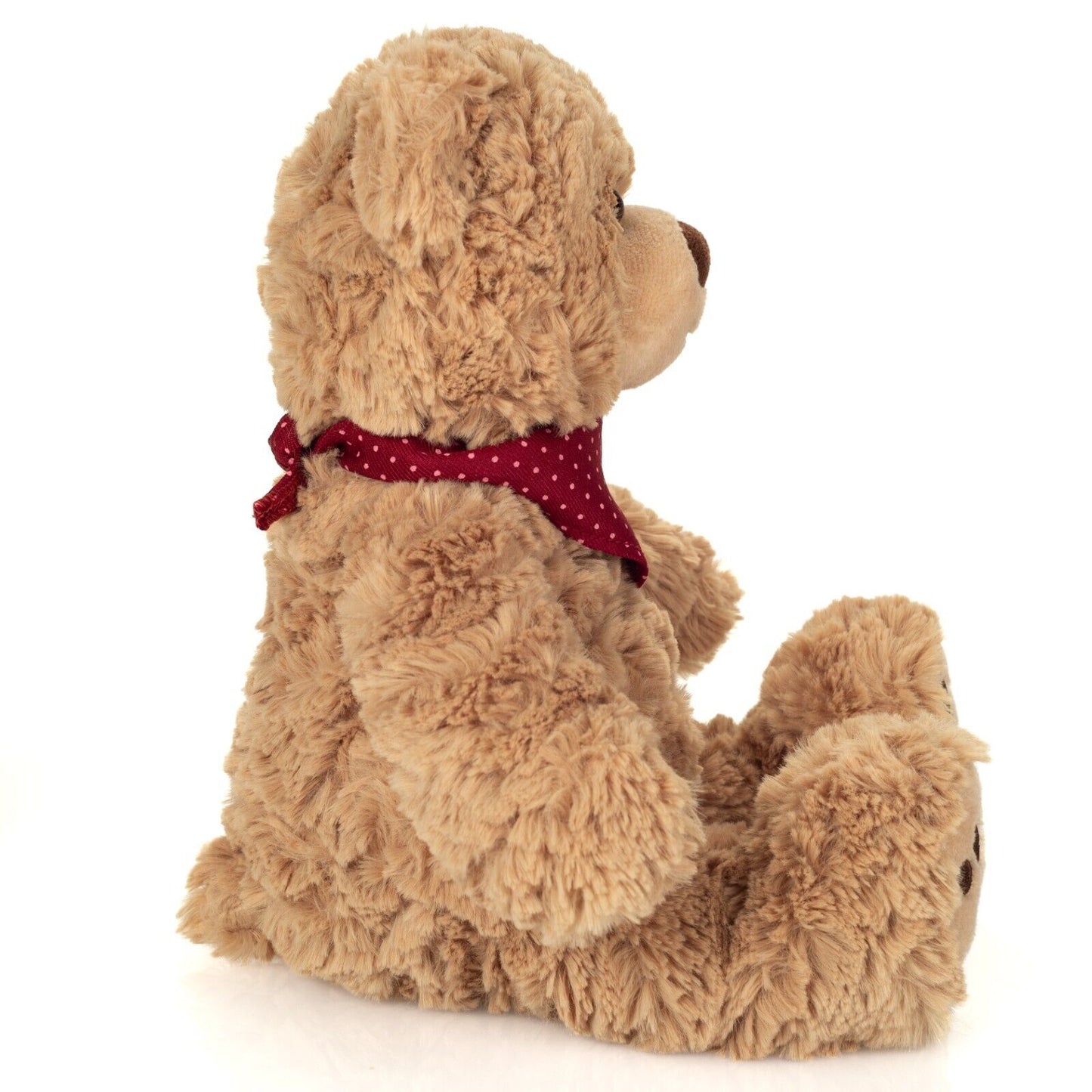 Teddy Hermann Teddy Curtis mit rotem Halstuch 30 cm 91327 Kuscheltier Plüschtier