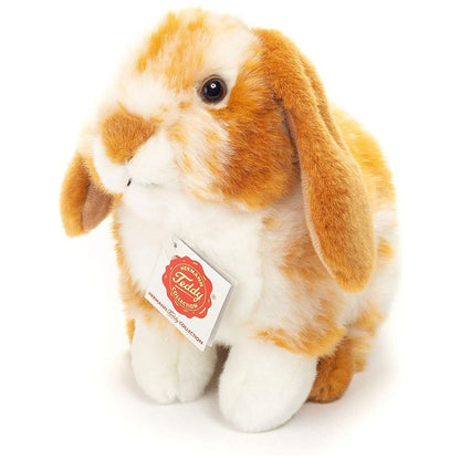 Teddy Hermann Widderkaninchen Hase hellbraun weiss 93723 Kuscheltier Plüschtier