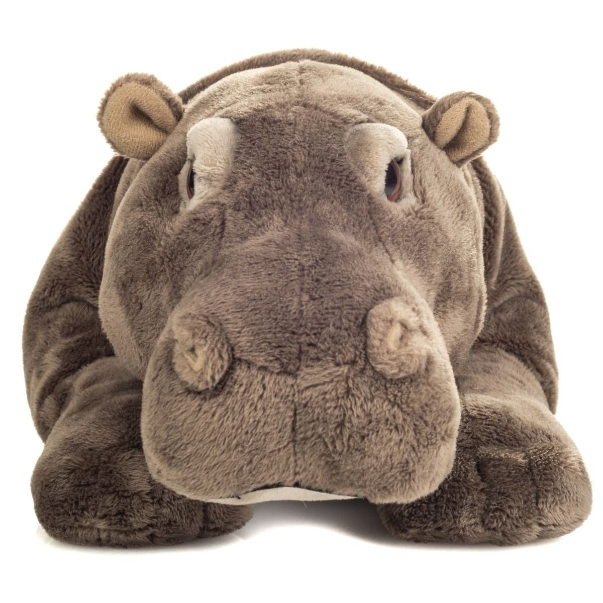 Teddy Hermann Nilpferd liegend 48 cm 90596 Kuscheltier Plüschtier Stofftier