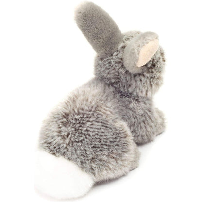 Teddy Hermann Hase sitzend grau 18 cm 93701 Kuscheltier Plüschtier