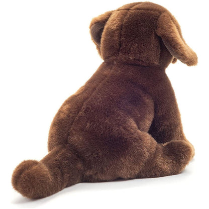 Teddy Hermann Labrador sitzend Dunkelbraun 25 cm 91958 Kuscheltier Plüschtier