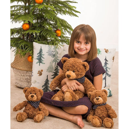 Teddy Hermann Teddybär braun mit Halstuch 48 cm 91363 Kuscheltier Plüschtier