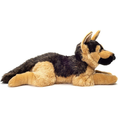 Teddy Hermann Schäferhund liegend 60 cm 91924 Kuscheltier Plüschtier