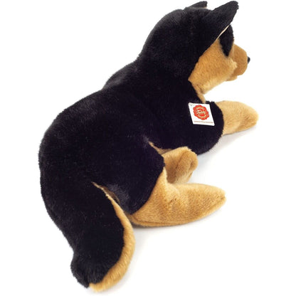 Teddy Hermann Schäferhund liegend Hund 45 cm 91964 Kuscheltier Plüschtier