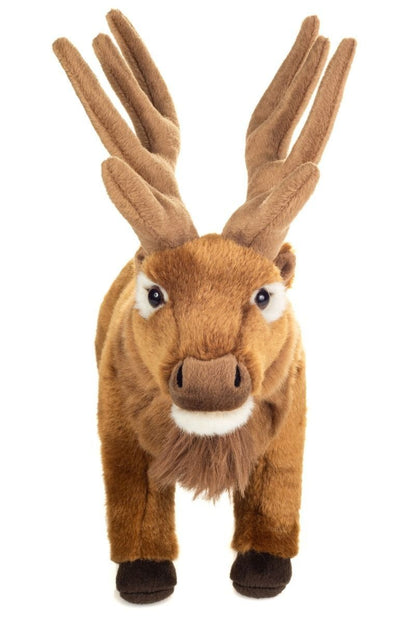 Teddy Hermann Hirsch stehend 30 cm 90813 Kuscheltier Plüschtier Stofftier