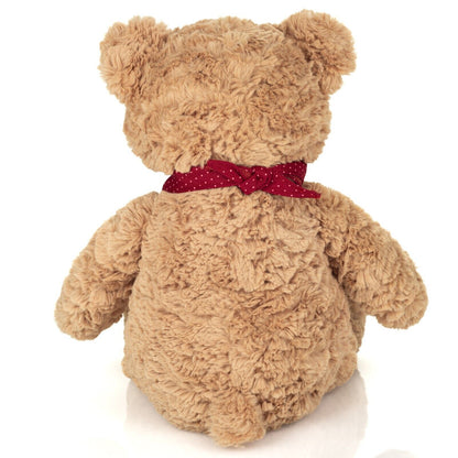 Teddy Hermann Teddy Chilly mit rotem Halstuch 40 cm 91328 Kuscheltier Plüschtier