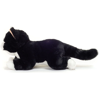 Teddy Hermann Schlenkerkatze Katze schwarz 30 cm 91835 Kuscheltier Plüschtier