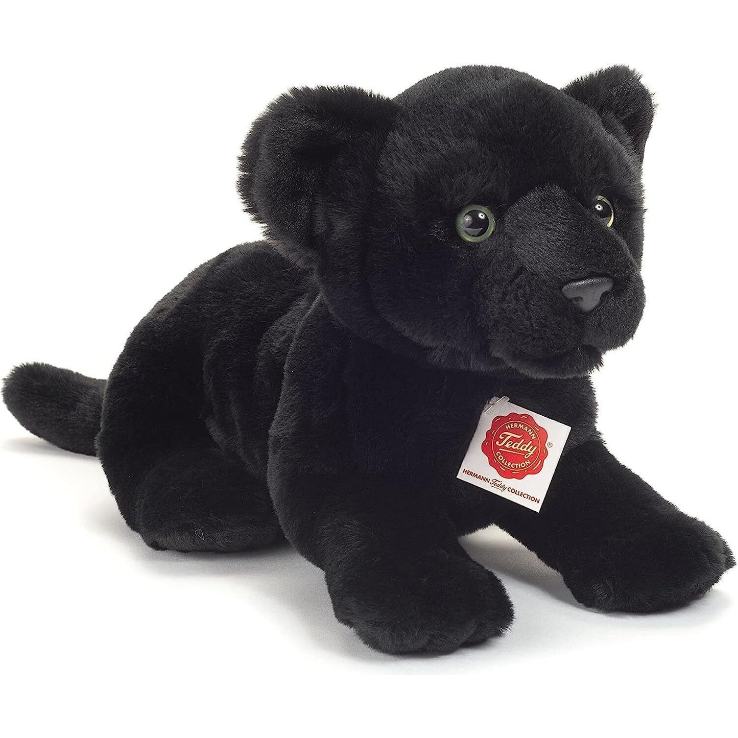 Teddy Hermann Panther Baby liegend 30 cm 90475 Kuscheltier Plüschtier