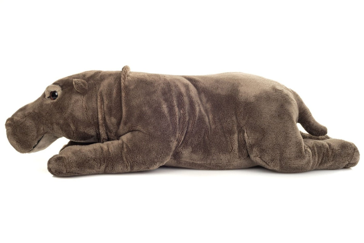 Teddy Hermann Nilpferd liegend 48 cm 90596 Kuscheltier Plüschtier Stofftier