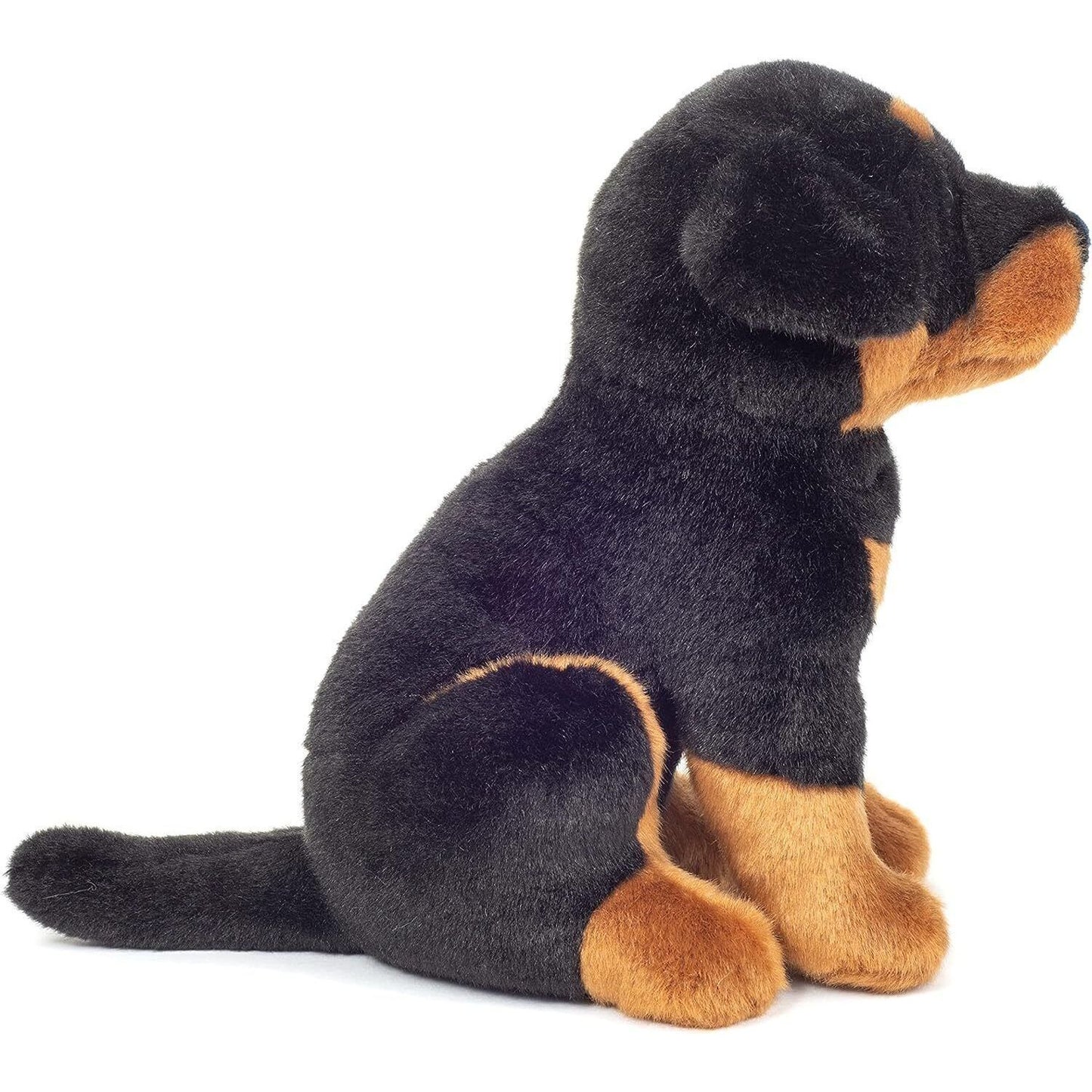 Teddy Hermann Rottweiler sitzend 30 cm 91975 Kuscheltier Plüschtier