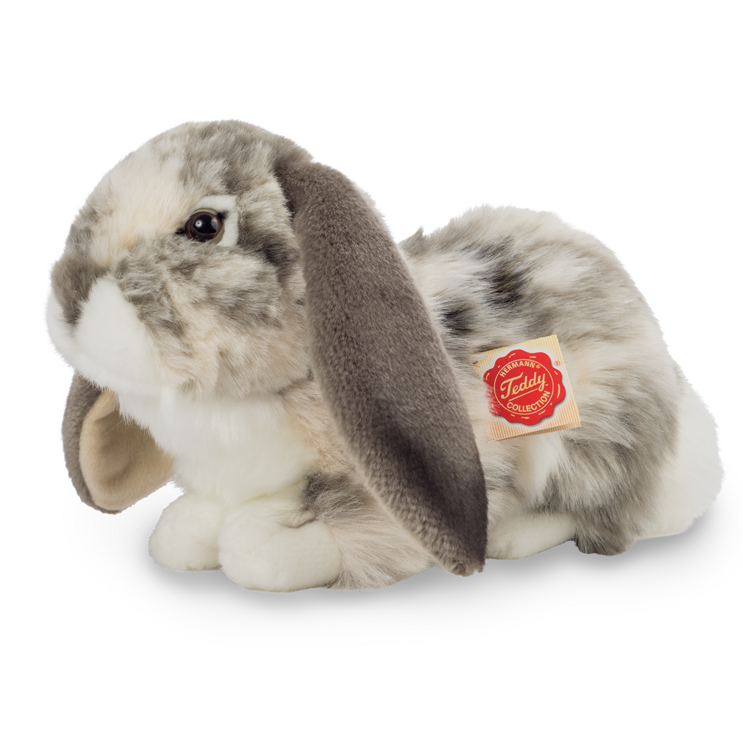 Teddy Hermann Widderkaninchen grau Hase 30 cm 93797 Kuscheltier Plüschtier