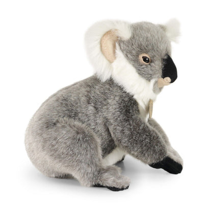 Koala sitzend 25 cm Kuscheltier Plüschtier Stofftier Nachhaltig Koalabär grau