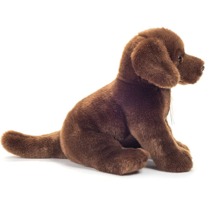 Teddy Hermann Labrador sitzend Dunkelbraun 25 cm 91958 Kuscheltier Plüschtier