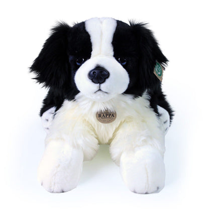 Border Collie liegend 60 cm Kuscheltier Plüschtier Stofftier Nachhaltig