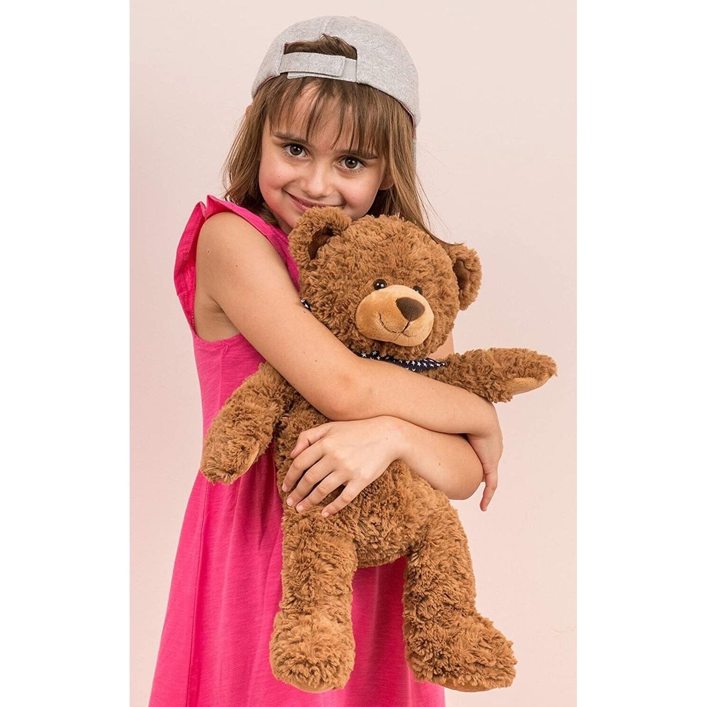 Teddy Hermann Teddybär braun mit Halstuch 48 cm 91363 Kuscheltier Plüschtier