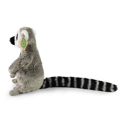 Lemur sitzend 22 cm Kuscheltier Plüschtier Stofftier Nachhaltig Affe Primat