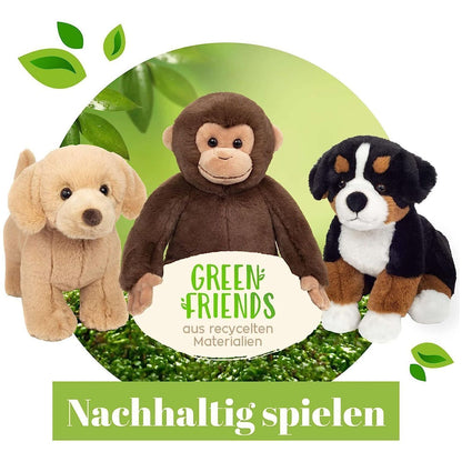 Teddy Hermann Affe sitzend 35 cm Nachhaltiges Kuscheltier Plüschtier