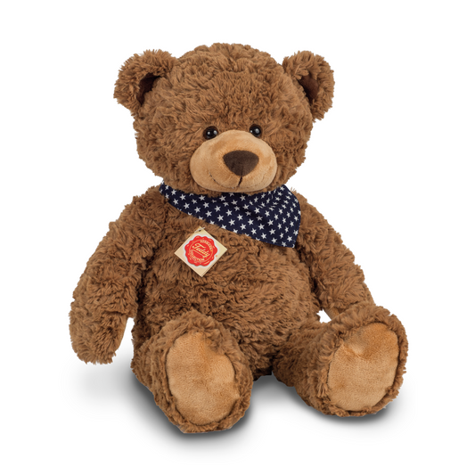 Teddy Hermann Teddy braun mit Halstuch 91363