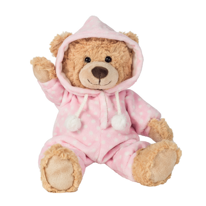 Teddy Hermann Schlafanzugbär rosa 91386